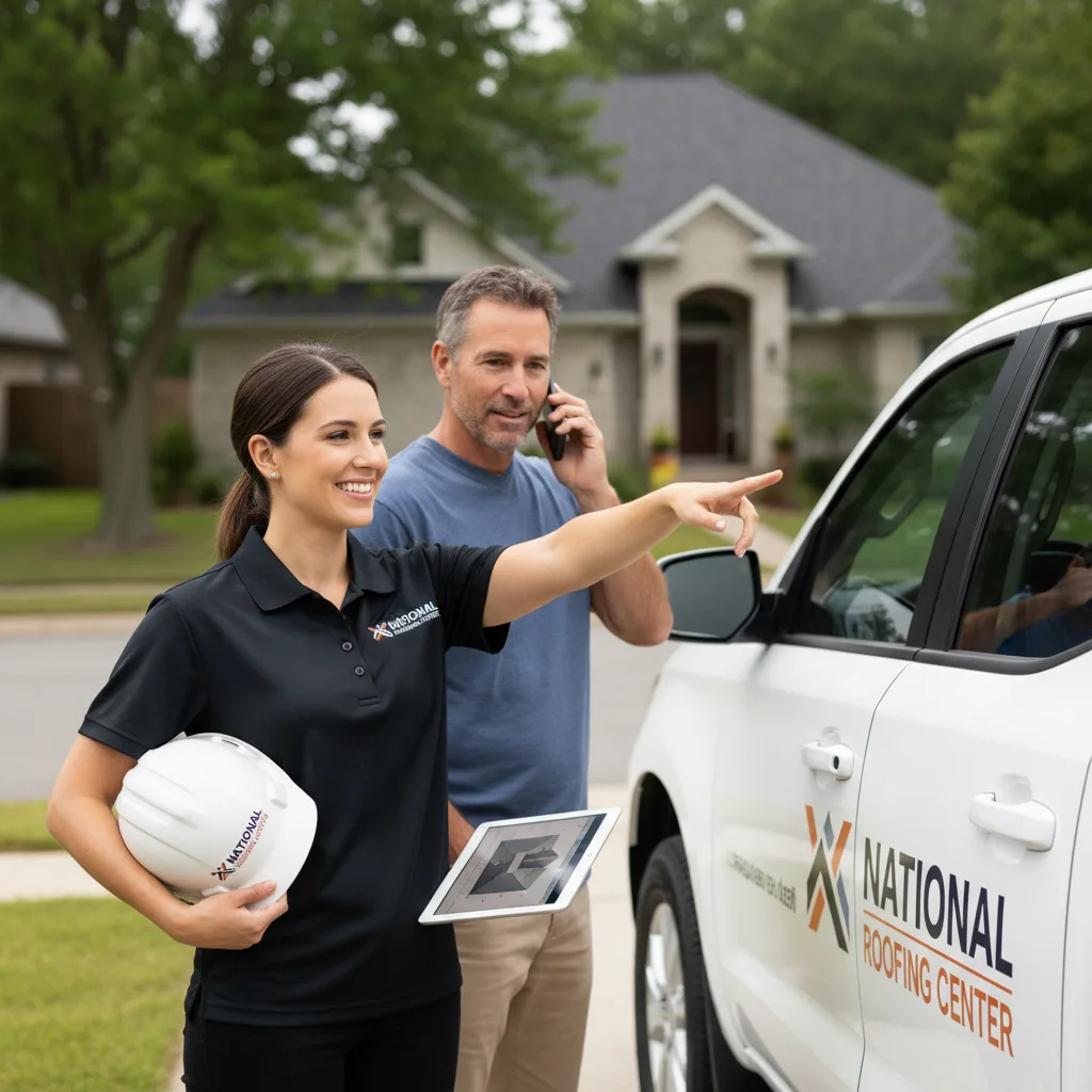 National Roofing Center customer support in Knox City